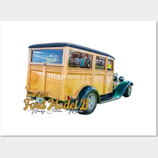 1932 Ford Model B Woody Station Wagon Posters and Art